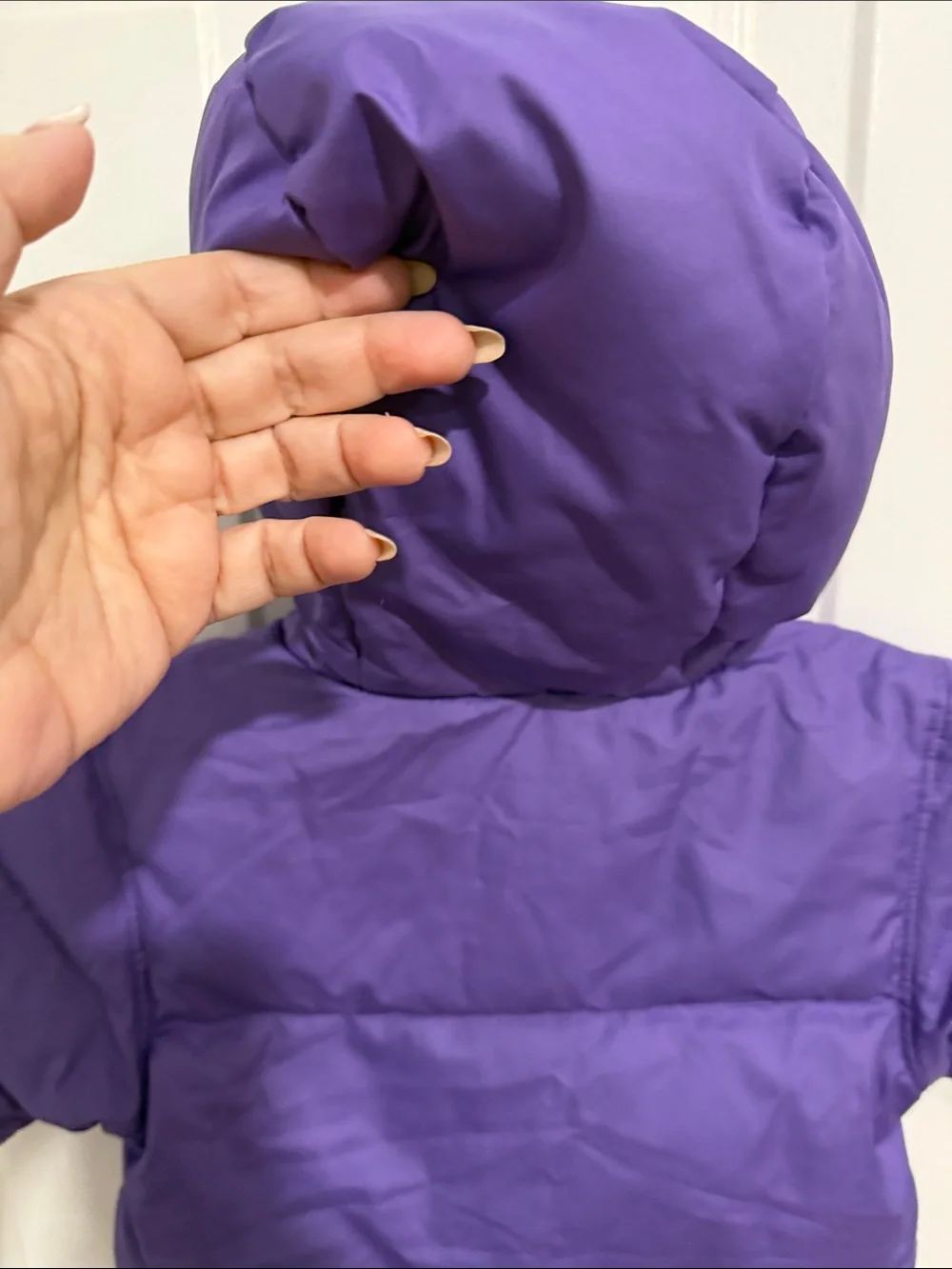 Columbia Purple Infant Puffer Bunting